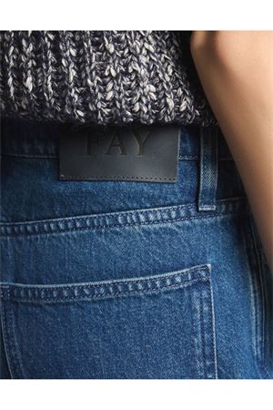 5 Pocket Jeans in Denim FAY | NTW8251464LXKZU810
