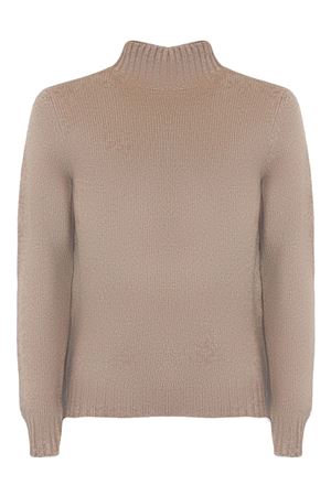 Beige virgin wool and cashmere blend sweater FEDELI | MU00813547