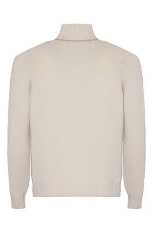 Light Beige virgin wool and cashmere blend sweater FEDELI | MU00813563