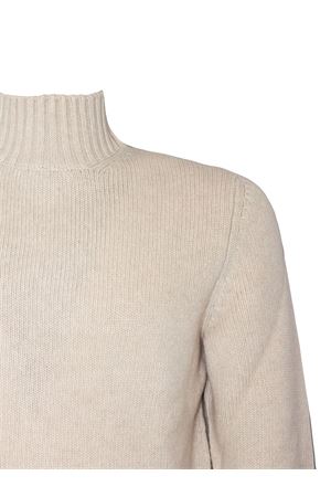 Light Beige virgin wool and cashmere blend sweater FEDELI | MU00813563