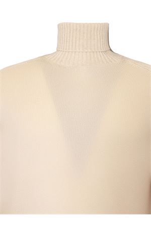 Cream white cashmere sweater FEDELI | MU008280CREAM