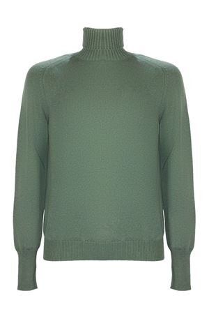 Light green cashmere turtleneck jumper FEDELI | MU008280GELSO