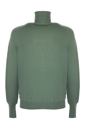 Light green cashmere turtleneck jumper FEDELI | MU008280GELSO