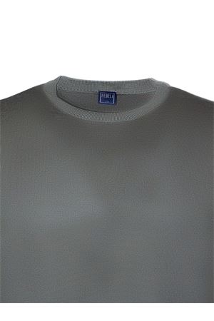 Green merino wool sweater FEDELI | MU0F702370