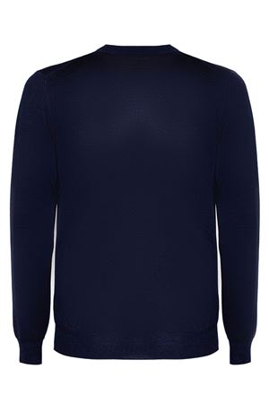 Blue merino wool sweater FEDELI | MU0F702380