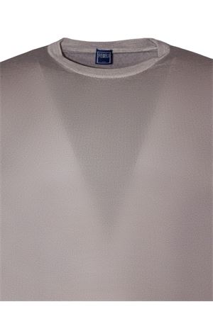 Beige merino wool sweater FEDELI | MU0F702381