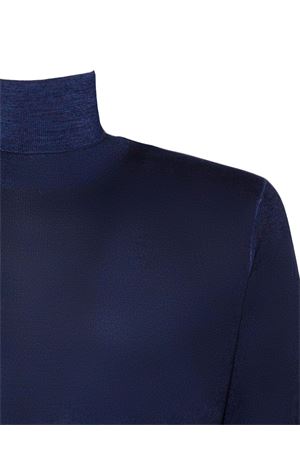 Blue merino wool sweater FEDELI | MU0F715180