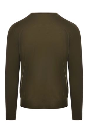 Green cashmere-silk blend sweater FEDELI | MU0L711918