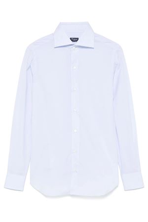Light blue cotton shirt FINAMORE | C059701