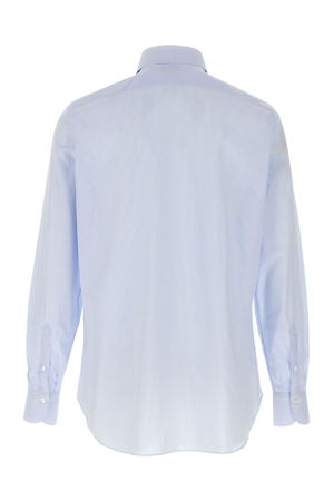 Camicia in cotone blu e bianco FINAMORE | C059702