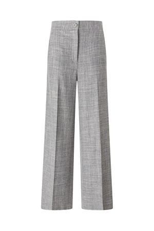Pantalone sartoriale a palazzo in flanella GENNY | 79AAA128N0615825