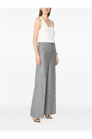 Pantalone sartoriale a palazzo in flanella GENNY | 79AAA128N0615825