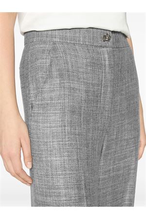 Pantalone sartoriale a palazzo in flanella GENNY | 79AAA128N0615825
