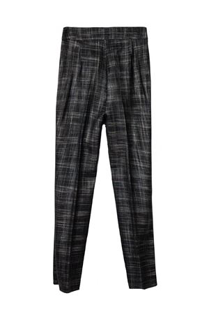 Pantaloni a Quadri Scozzesi Grigio e Antracite GENNY | 79AAA170N0615899