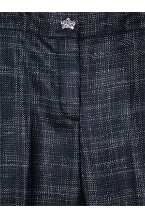 Pantaloni a Quadri Scozzesi Grigio e Antracite GENNY | 79AAA170N0615899