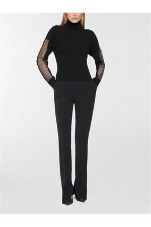 Lupetto in lana vergine nero GENNY | 79AAF815CMX42899