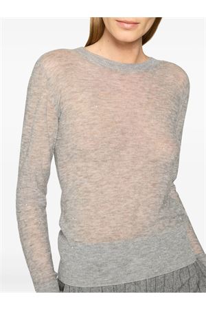 Maglia in lana ultrafine con paillettes GENNY | 79AAF822CMX43825