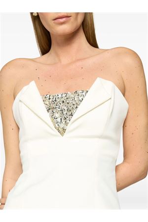 Top bustier con ricamo di strass GENNY | 79AAM615N0356021