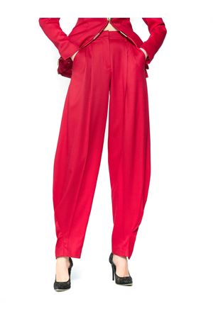 Pantaloni in misto lana fucsia GENNY | 79AJA170N0278564
