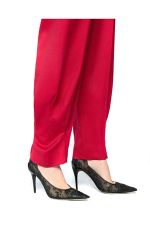 Pantaloni in misto lana fucsia GENNY | 79AJA170N0278564