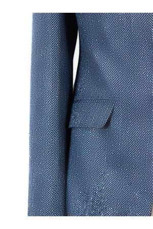 Blazer in misto lana blu GENNY | 79AJQ568N0710240