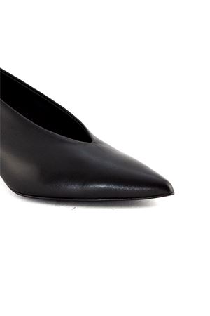 Black smooth leather Vale pumps HALMANERA | VALE01NERO