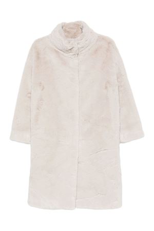 Coat in very soft beaver-effect faux fur HERNO | GC000491D124221985