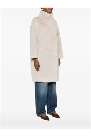 Coat in very soft beaver-effect faux fur HERNO | GC000491D124221985