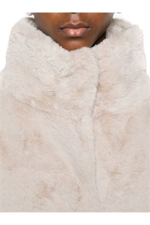 Coat in very soft beaver-effect faux fur HERNO | GC000491D124221985