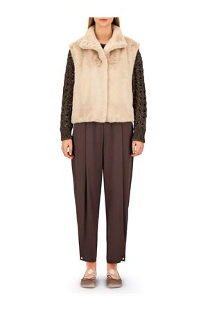 Resort Vest In Faux Mink Fur HERNO | GC00071DR126241985