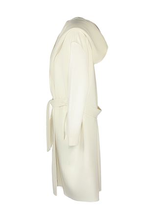 Cappotto realizzato in 100% lana doppia bianco HERNO | GC00073DR334491100