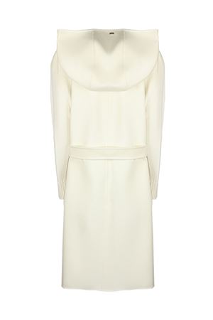 Cappotto realizzato in 100% lana doppia bianco HERNO | GC00073DR334491100