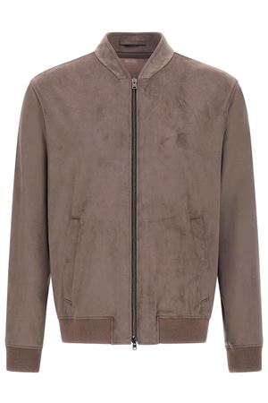 Resort Bomber Jacket In Alternative Suede HERNO | GI00073UR127372700