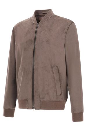 Resort Bomber Jacket In Alternative Suede HERNO | GI00073UR127372700