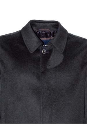 Cappotto lungo in lana nero HERNO | IM000372U333189300