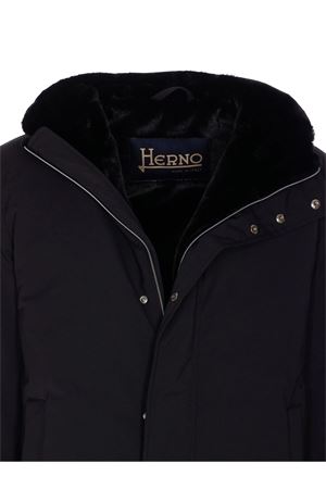 Black hooded parka HERNO | PA000170U12343Z9300