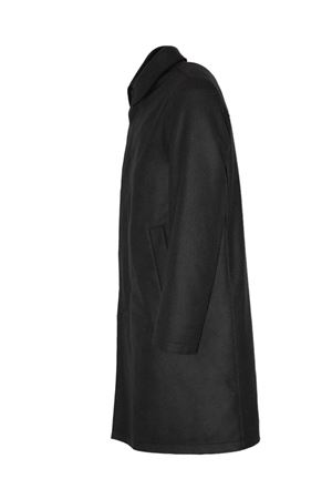 Cappotto In Tessuto Tecnico Nero HERNO | PC000149U334559300