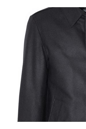 Cappotto In Tessuto Tecnico Nero HERNO | PC000149U334559300