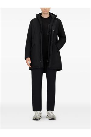 Parka nero con cappuccio HERNO | PI001245U128409300