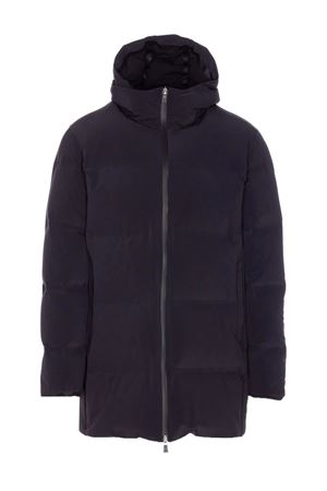Black hooded padded coat HERNO | PI001246U12590SZ9300