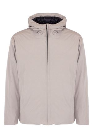 Light beige hooded padded jacket HERNO | PI001294U128409436