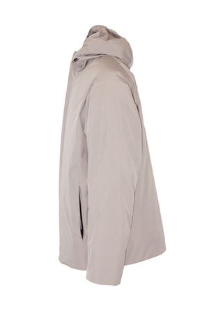 Light beige hooded padded jacket HERNO | PI001294U128409436
