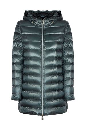 A-Shape Resort In Nylon Ultralight Matte Midnight Teal HERNO | PI00133DR12017Z9123