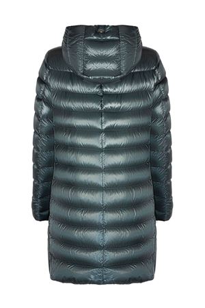 A-Shape Resort In Nylon Ultralight Matte Midnight Teal HERNO | PI00133DR12017Z9123