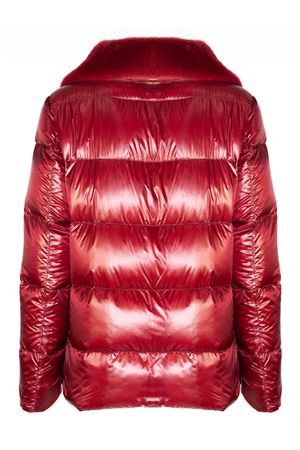 Bordeaux Nylon Ultralight Lady Faux Fur HERNO | PI001923D12017Z6705