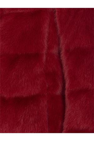 Red faux fur padded jacket HERNO | PI001935D126306705