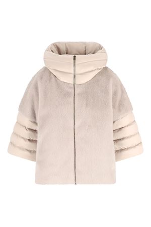 Cape In Satin And Lady Alternative Fur HERNO | PI002132D12170Z1985