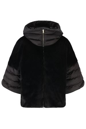 Cape In Satin And Lady Alternative Fur HERNO | PI002132D12170Z9300