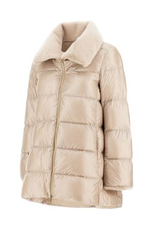 Nylon Ultralight And Lady Alternative Fur A-Shape Jacket HERNO | PI002140D12017Z1985