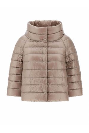 Mini cappa Sofia in Nylon Ultralight taupe HERNO | PI0046DIC12017Z2600